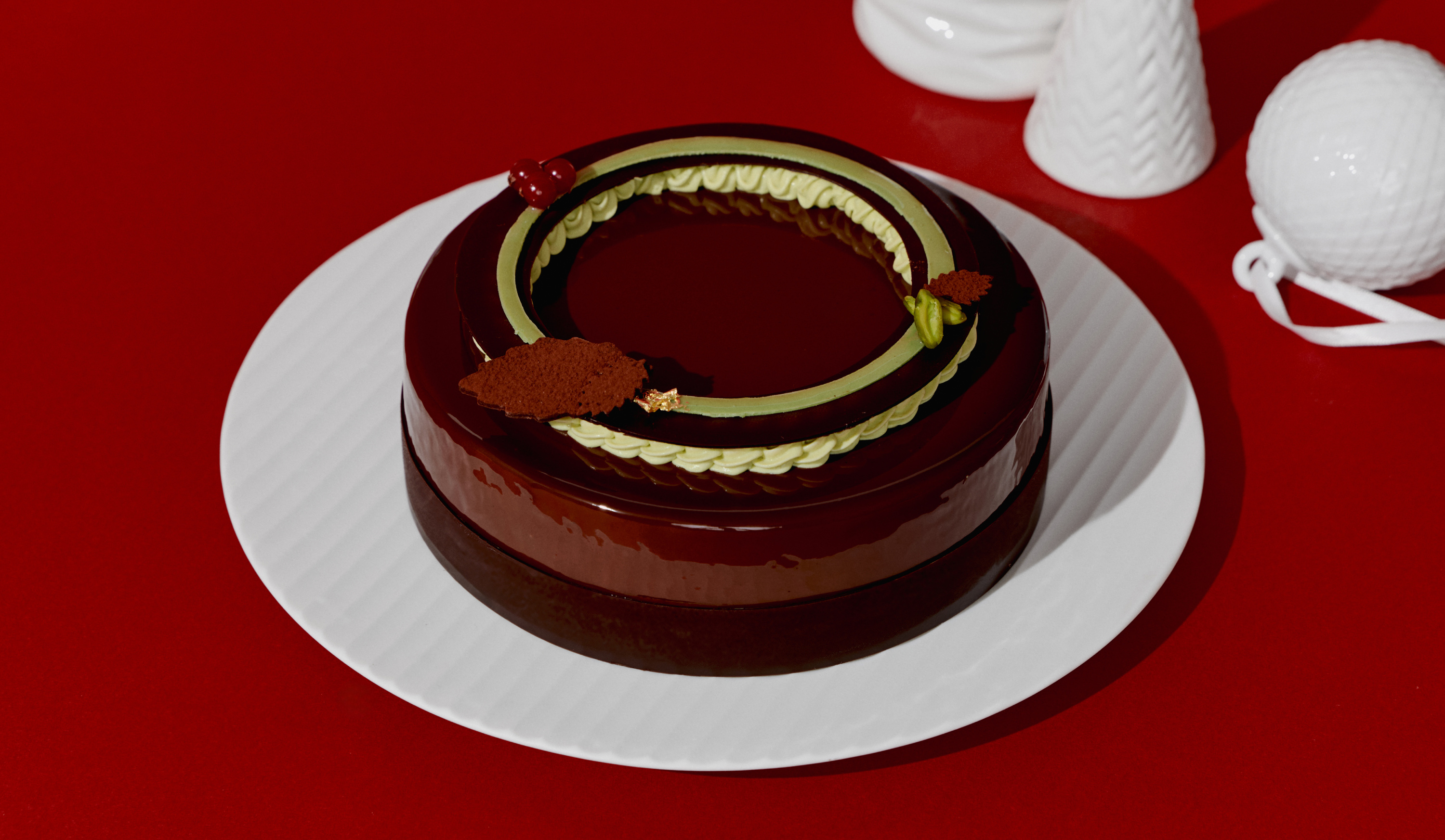 THE THOUSAND KYOTO クリスマスケーキ2026 Noël Chocolat Pistache -ノエル・ショコラ・ピスターシュ-